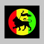 Rasta Reggae Lev čierne trenírky BOXER s tlačeným logom, top kvalita 95%bavlna 5%elastan
